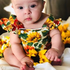 Sunflower Romper